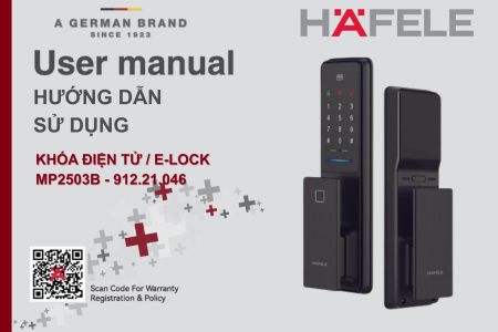 KHÓA ĐIỆN TỬ HAFELE MP2503B (SKU 912.21.046)